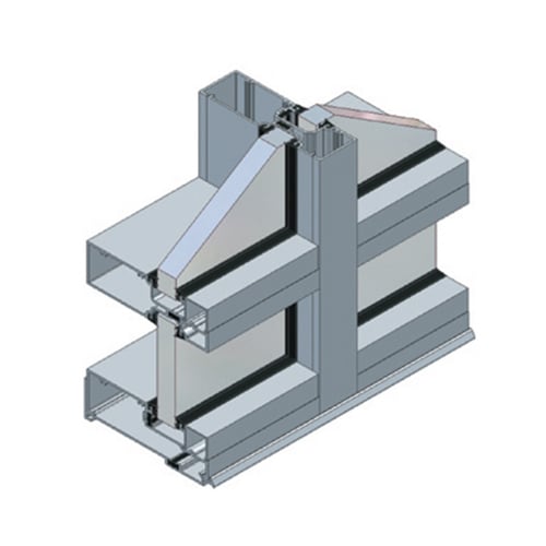 CAD Drawings BIM Models Tubelite Inc. 14000 Series Storefront Framing